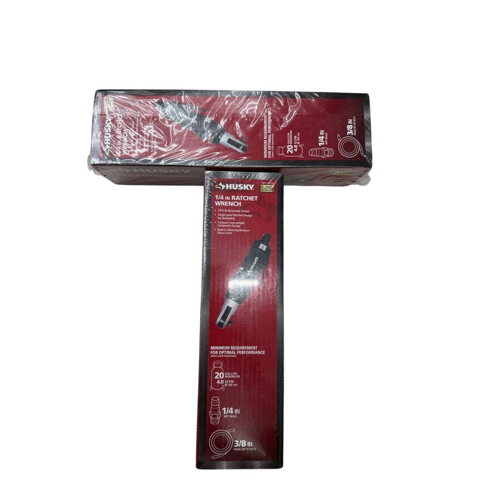 Husky 1/4 Ince Ratchet Wrench Sealed NEW